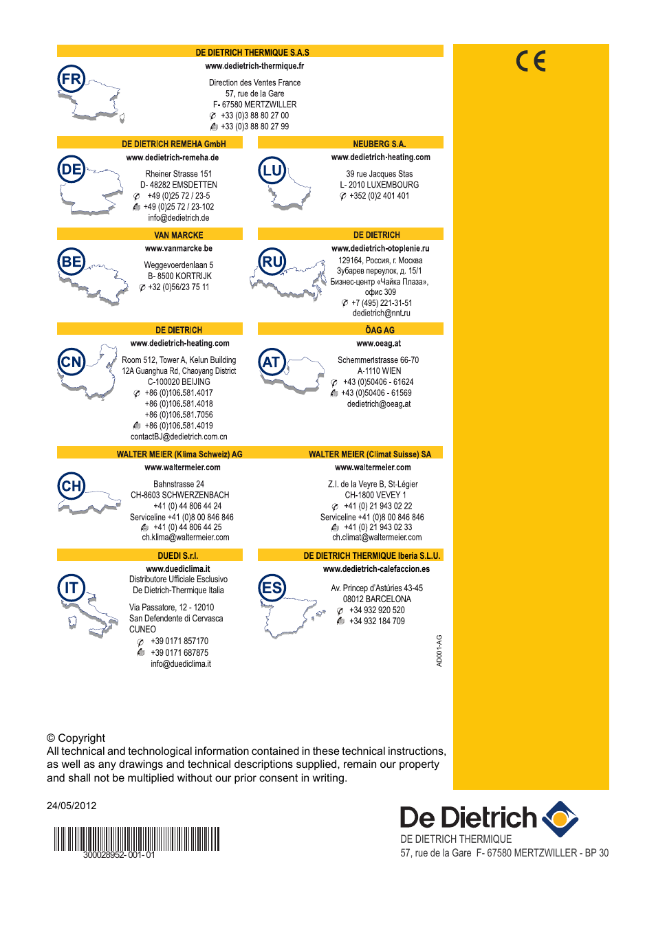 DE DIETRICH MIT iSystem User Manual | Page 36 / 36