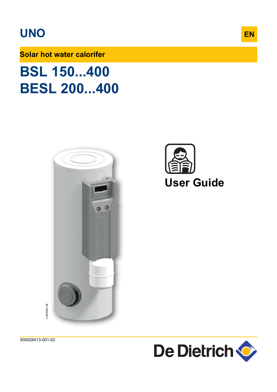 DE DIETRICH BSL 200...400 - BESL 200...400 User Manual | 28 pages