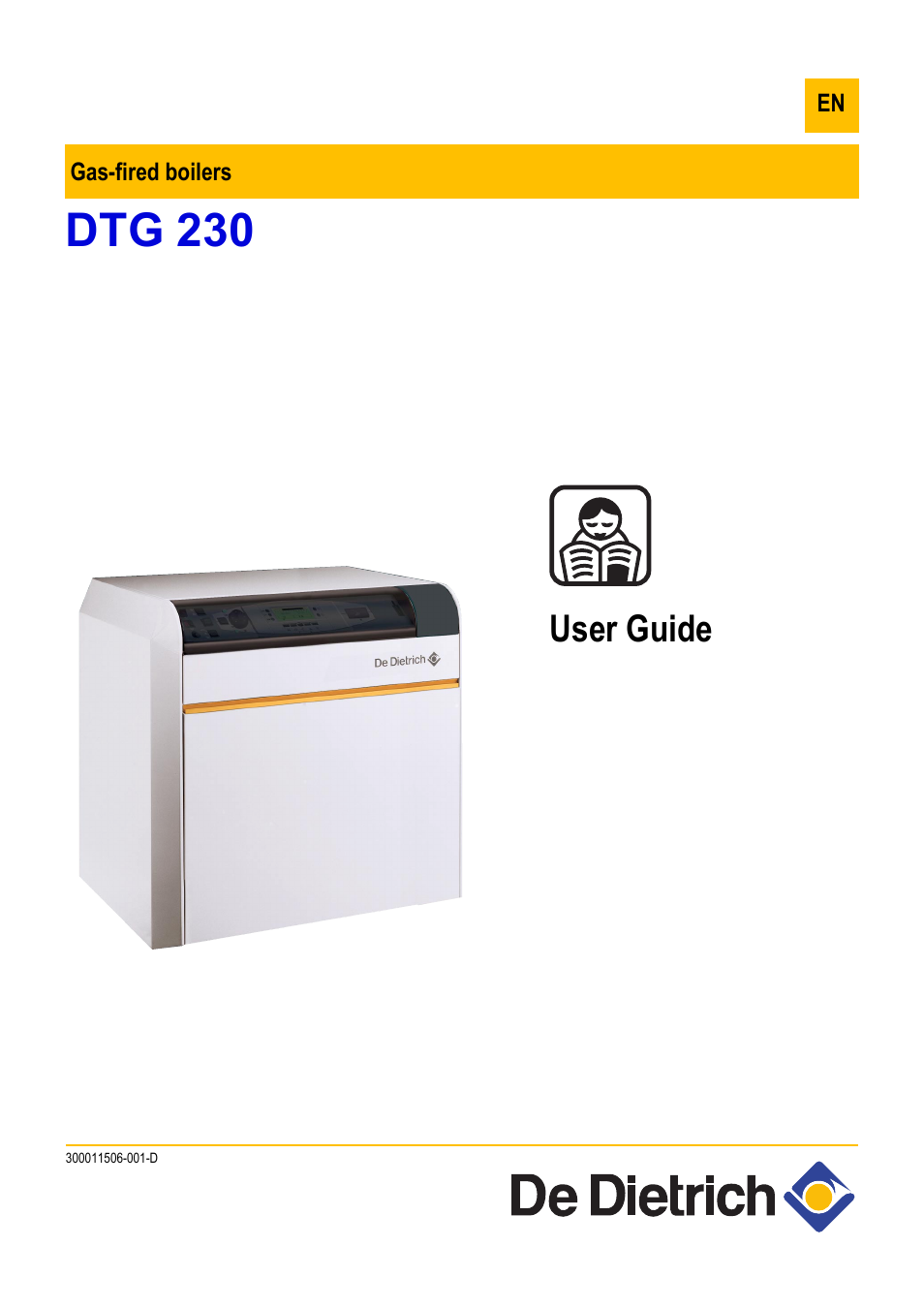 DE DIETRICH DTG 230 User Manual | 20 pages