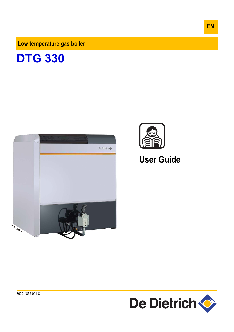 DE DIETRICH DTG 330 User Manual | 16 pages