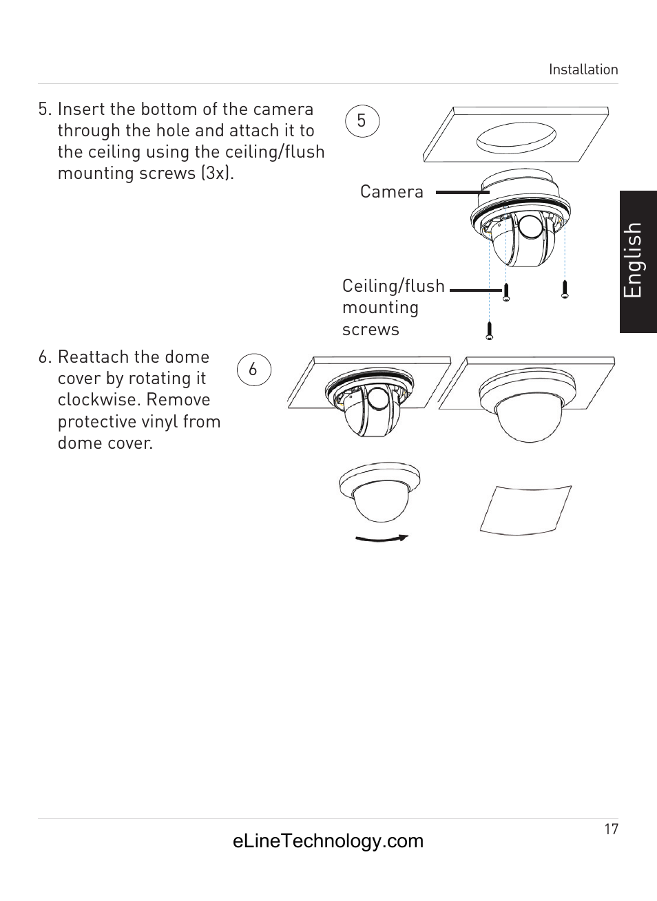 En gl is h | eLine Technology ANPTZ-70-10DN User Manual | Page 22 / 42
