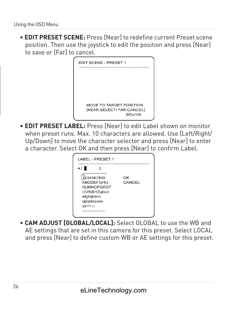 En gl is h | eLine Technology ANPTZ-70-10DN User Manual | Page 31 / 42