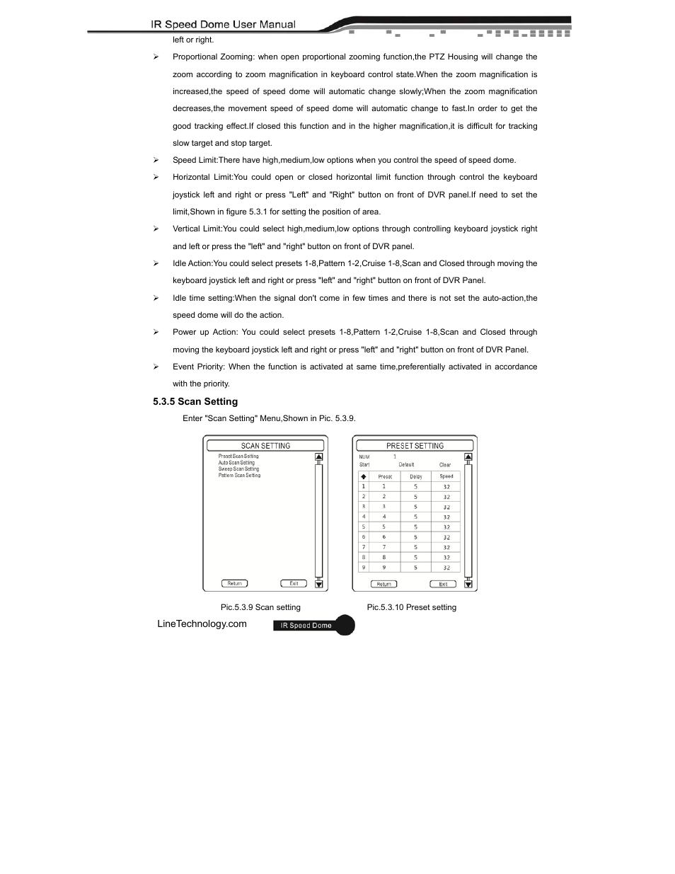 eLine Technology ANPTZ-56-37R User Manual | Page 29 / 46