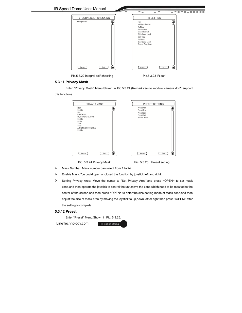 eLine Technology ANPTZ-56-37R User Manual | Page 35 / 46