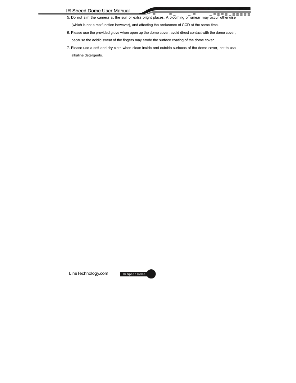 eLine Technology ANPTZ-56-37R User Manual | Page 5 / 46