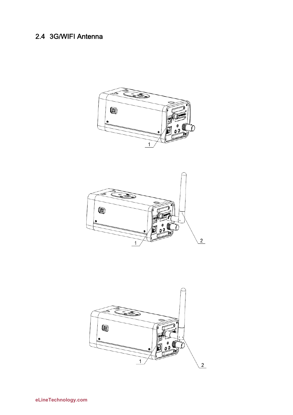 4 3g/wifi antenna | eLine Technology DFB Quick Start User Manual | Page 16 / 26