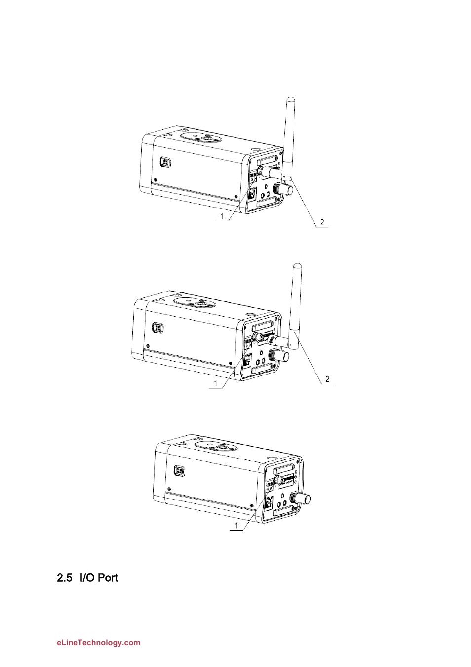 5 i/o port | eLine Technology DFB Quick Start User Manual | Page 17 / 26