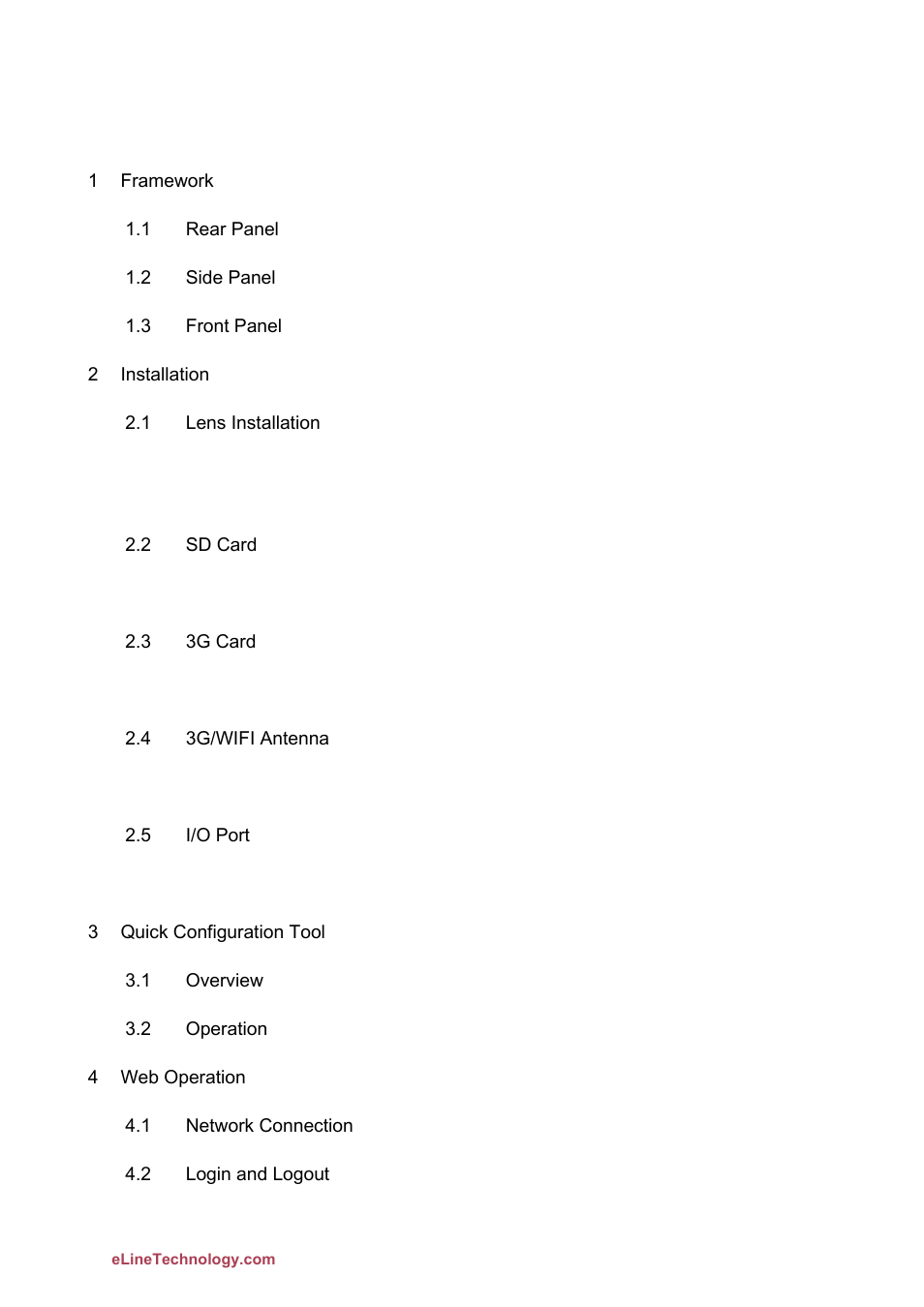 eLine Technology DFB Quick Start User Manual | Page 4 / 26
