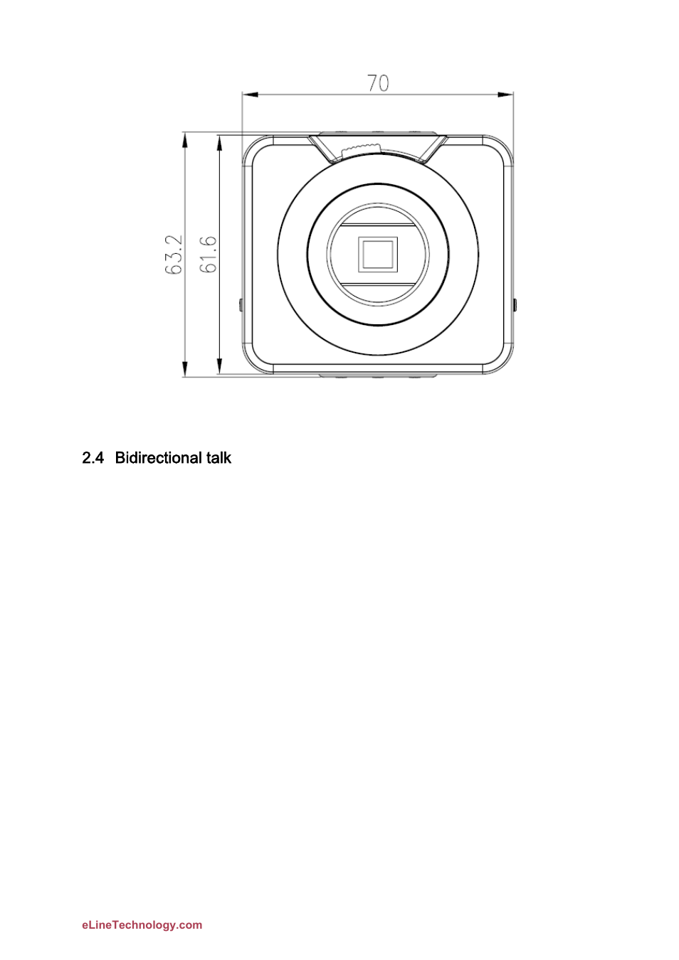 4 bidirectional talk | eLine Technology DFB User Manual User Manual | Page 24 / 41