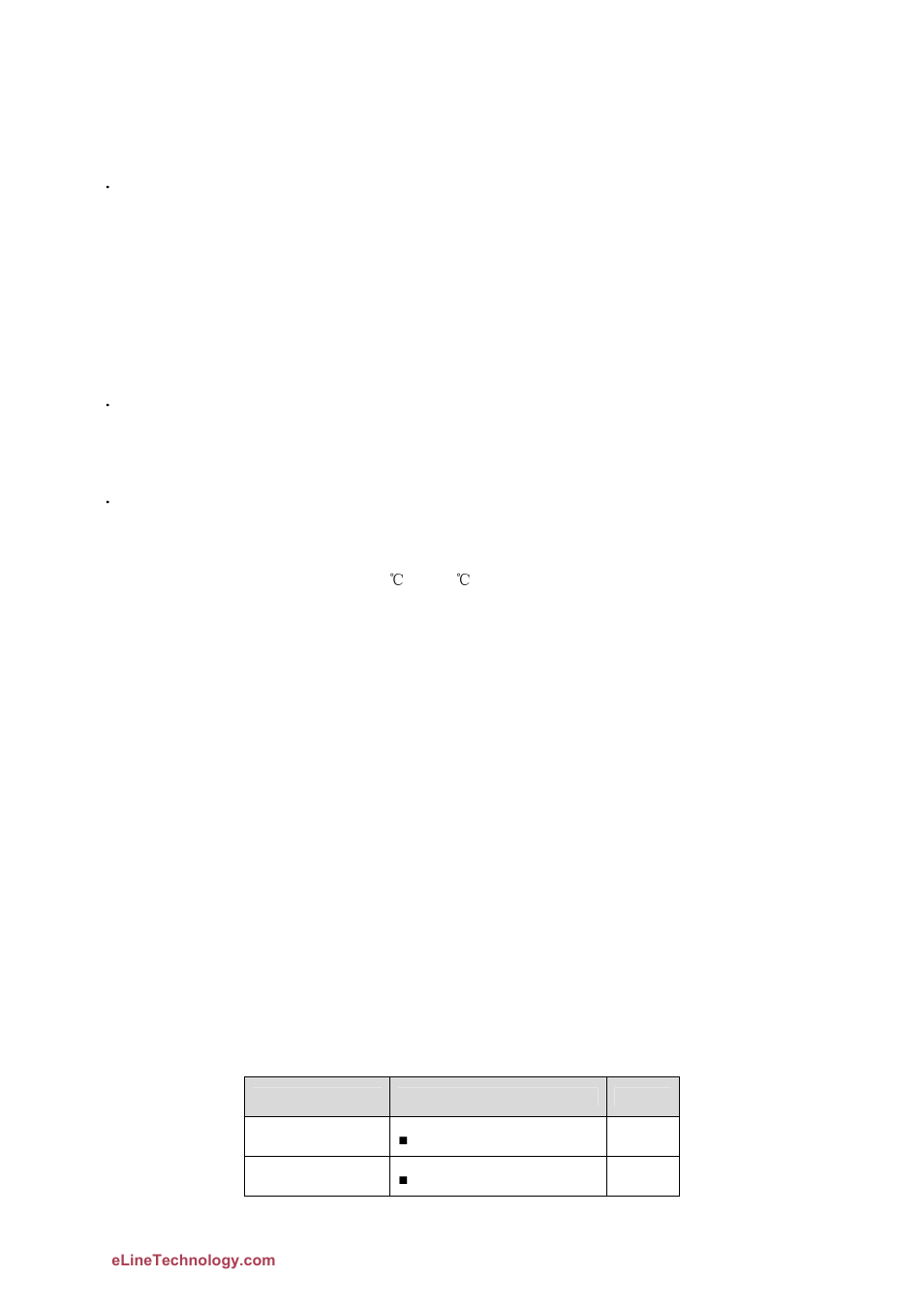 Important safeguards and warnings | eLine Technology DFB User Manual User Manual | Page 3 / 41