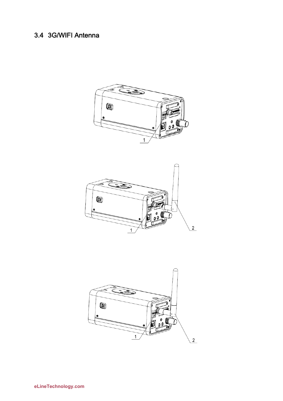 4 3g/wifi antenna | eLine Technology DFB User Manual User Manual | Page 31 / 41
