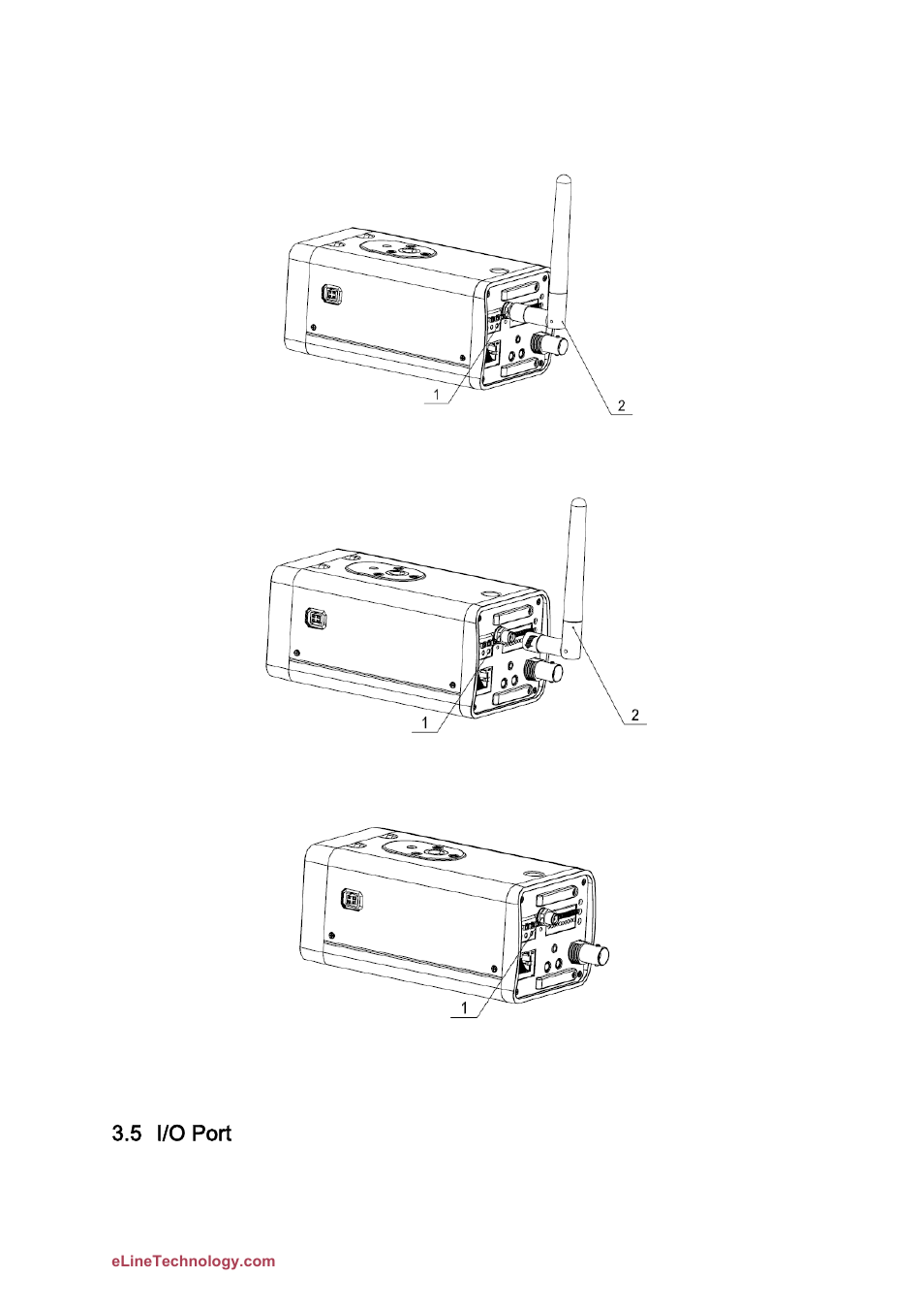 5 i/o port | eLine Technology DFB User Manual User Manual | Page 32 / 41