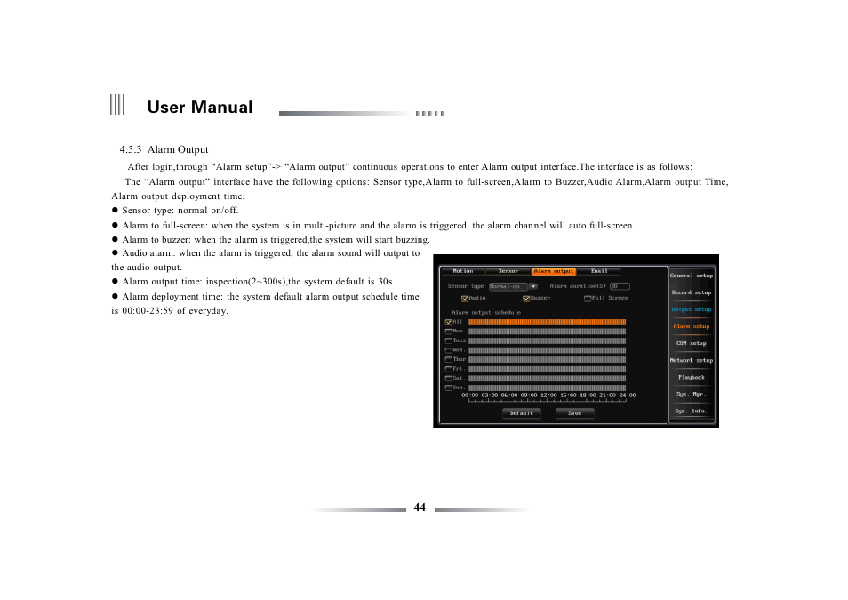 User manual | eLine Technology ECO3 User Manual User Manual | Page 44 / 76