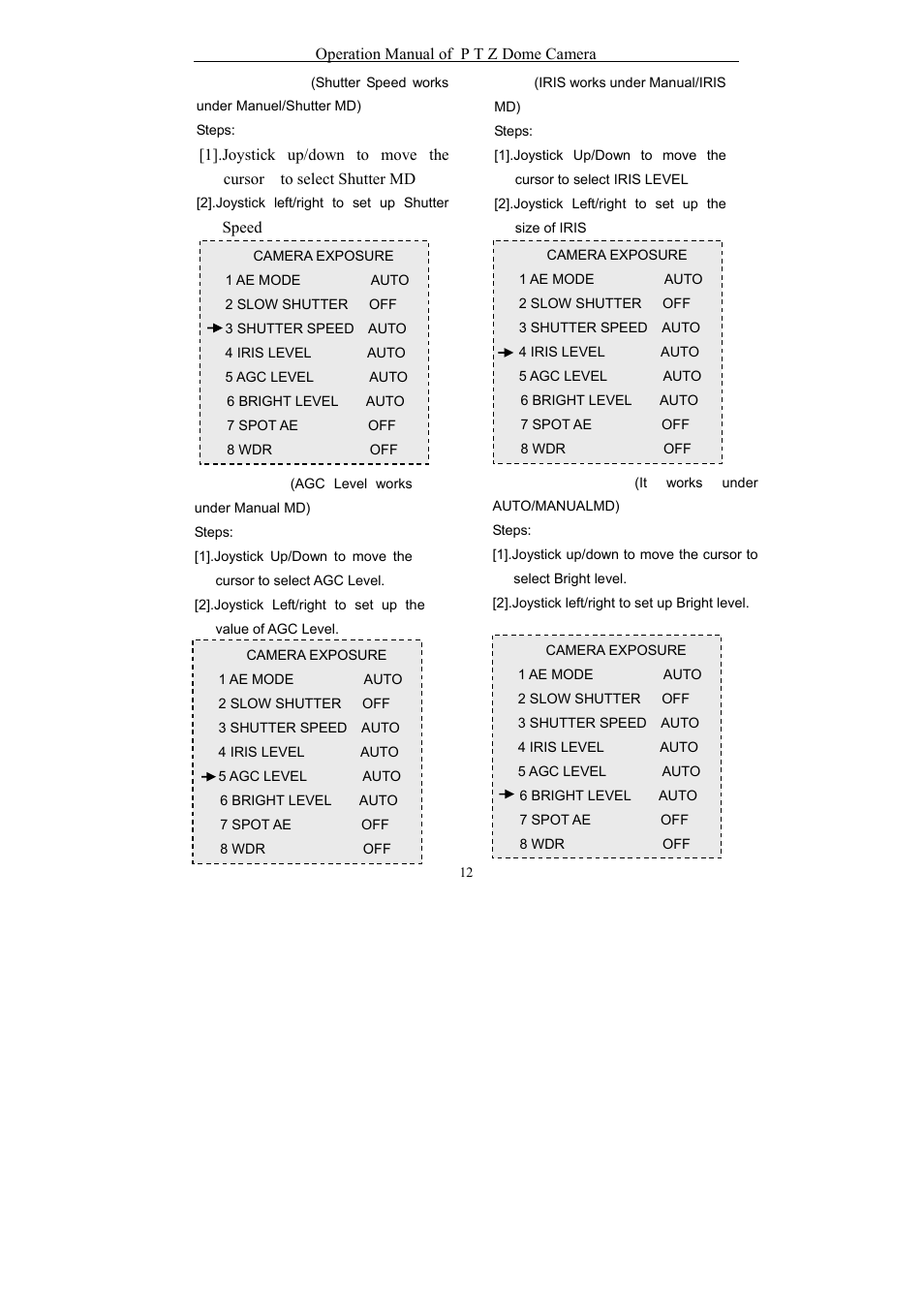 eLine Technology EPTZ-27IR User Manual User Manual | Page 13 / 28