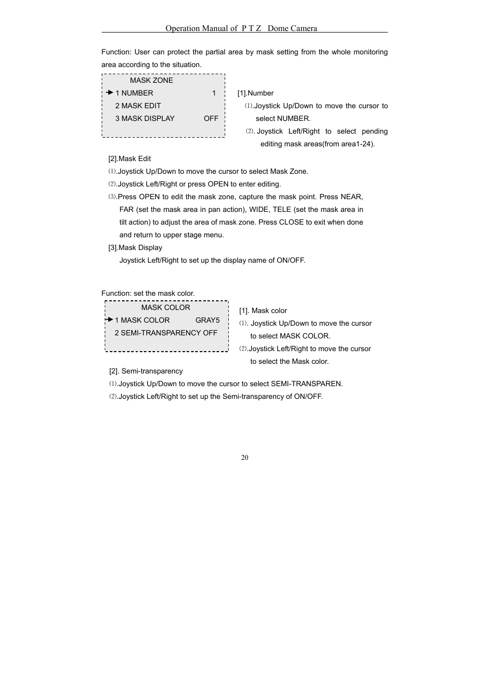 eLine Technology EPTZ-27IR User Manual User Manual | Page 21 / 28