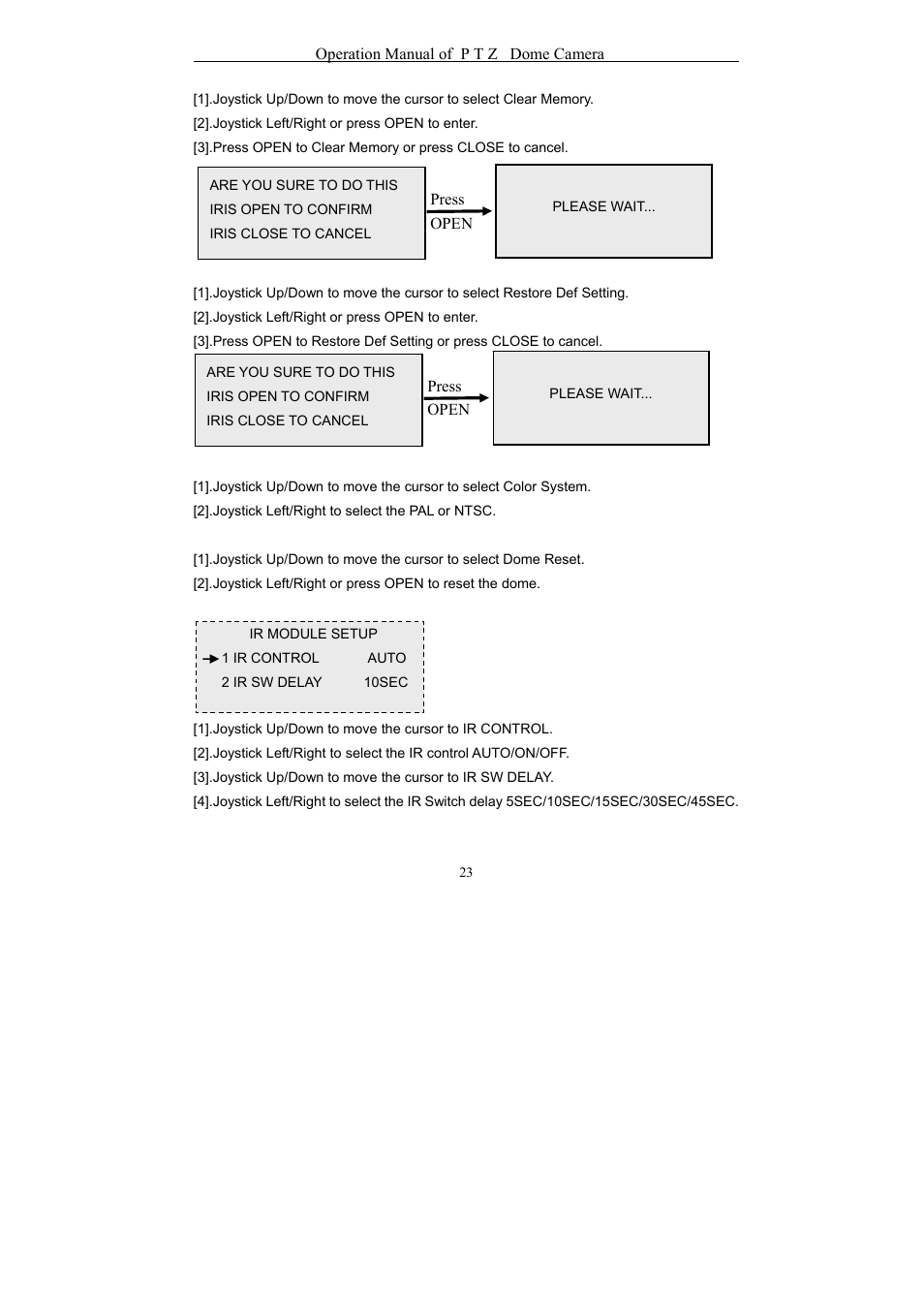 eLine Technology EPTZ-27IR User Manual User Manual | Page 24 / 28