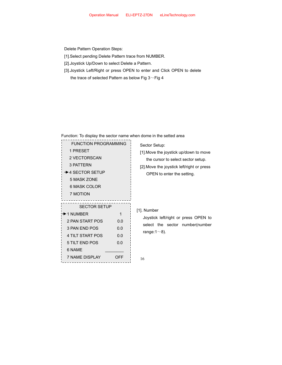 eLine Technology EPTZ-27DN User Manual User Manual | Page 17 / 26