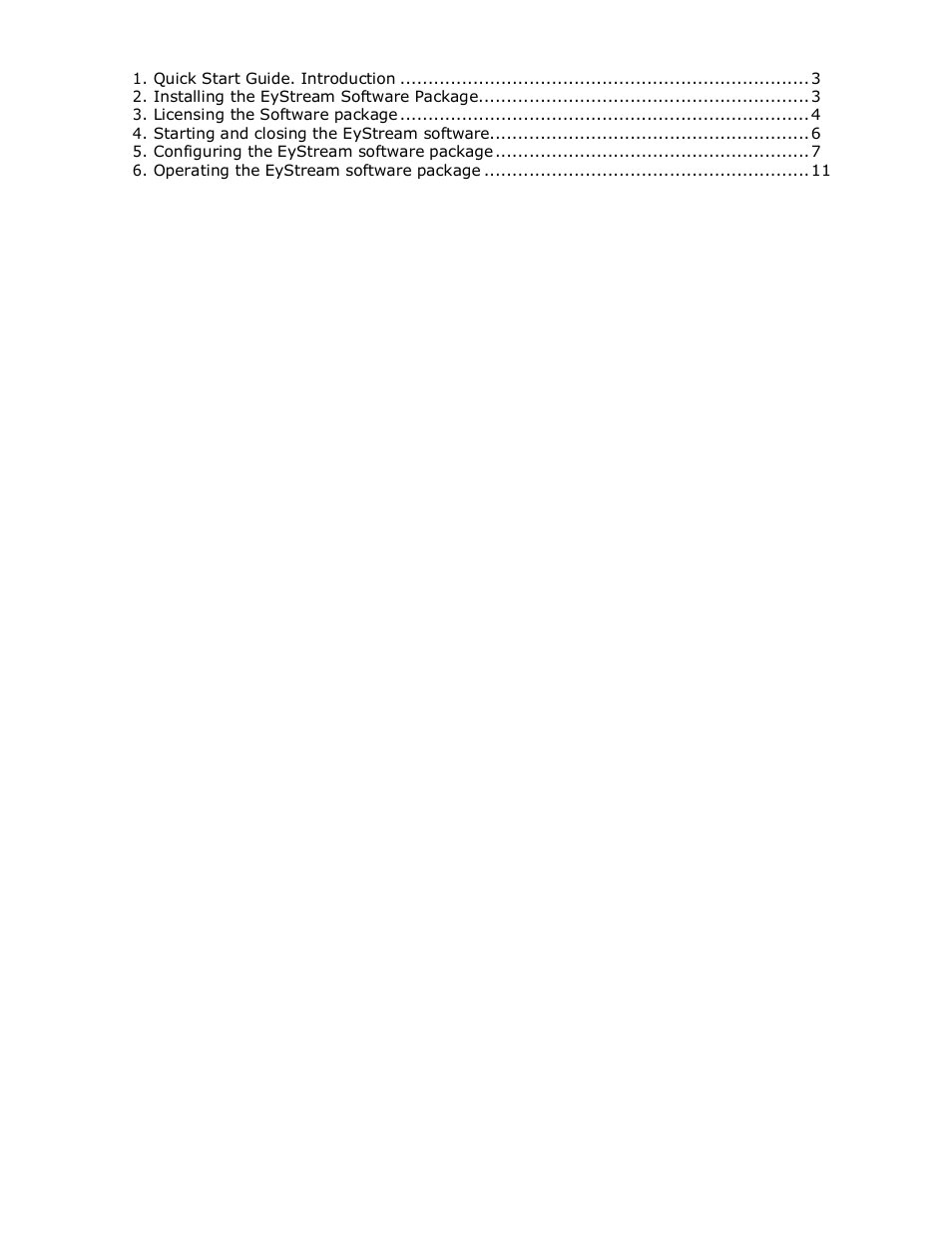 eLine Technology EYS-VMS eyStream Quick Start User Manual | Page 2 / 16