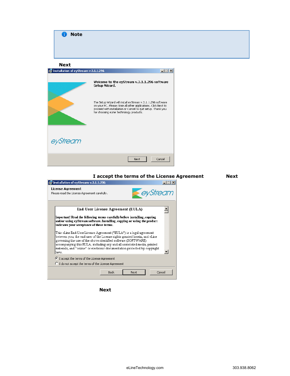 eLine Technology EYS-VMS eyStream User Manual Part1 User Manual | Page 29 / 100