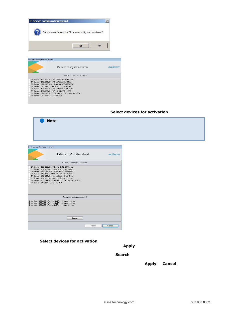 eLine Technology EYS-VMS eyStream User Manual Part1 User Manual | Page 58 / 100