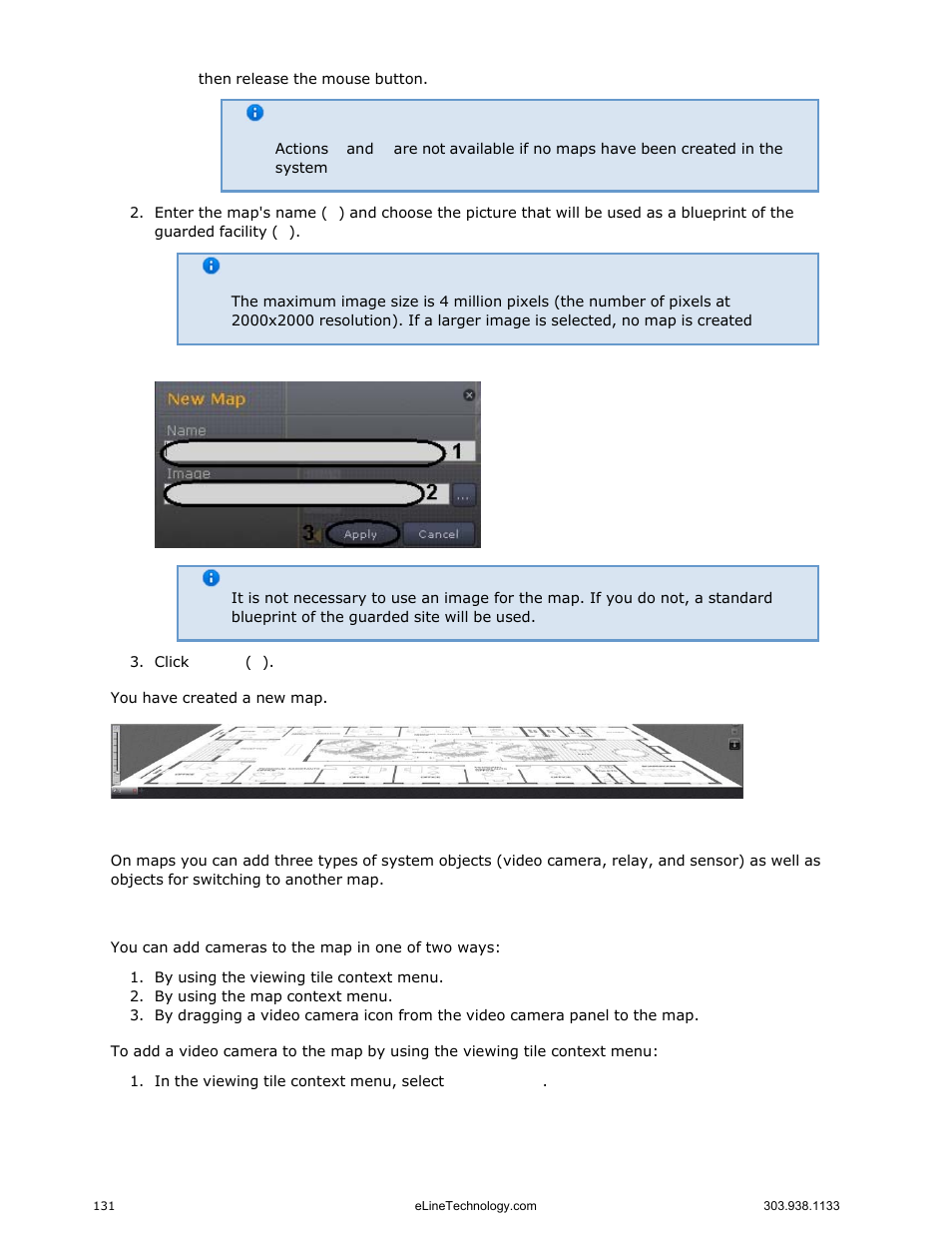 Adding system objects to the map | eLine Technology EYS-VMS eyStream User Manual Part2 User Manual | Page 31 / 100
