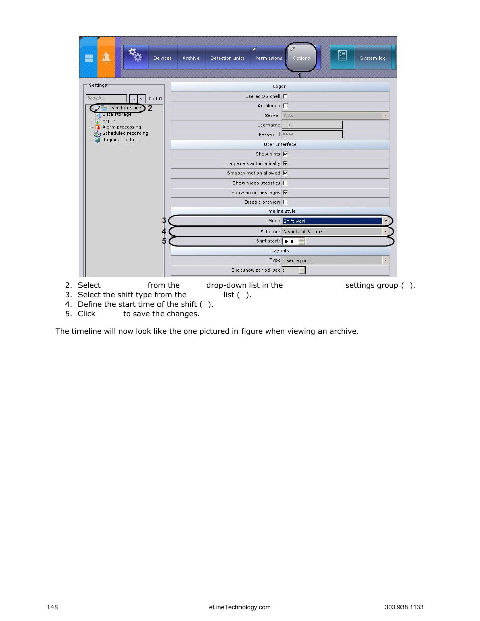 eLine Technology EYS-VMS eyStream User Manual Part2 User Manual | Page 48 / 100