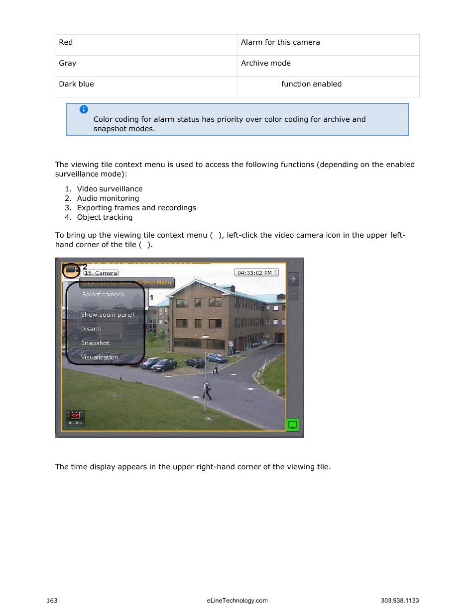 eLine Technology EYS-VMS eyStream User Manual Part2 User Manual | Page 63 / 100