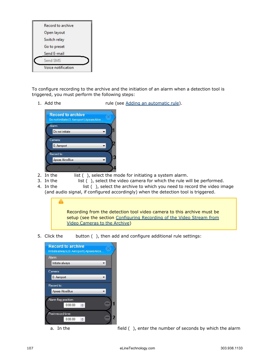 eLine Technology EYS-VMS eyStream User Manual Part2 User Manual | Page 7 / 100