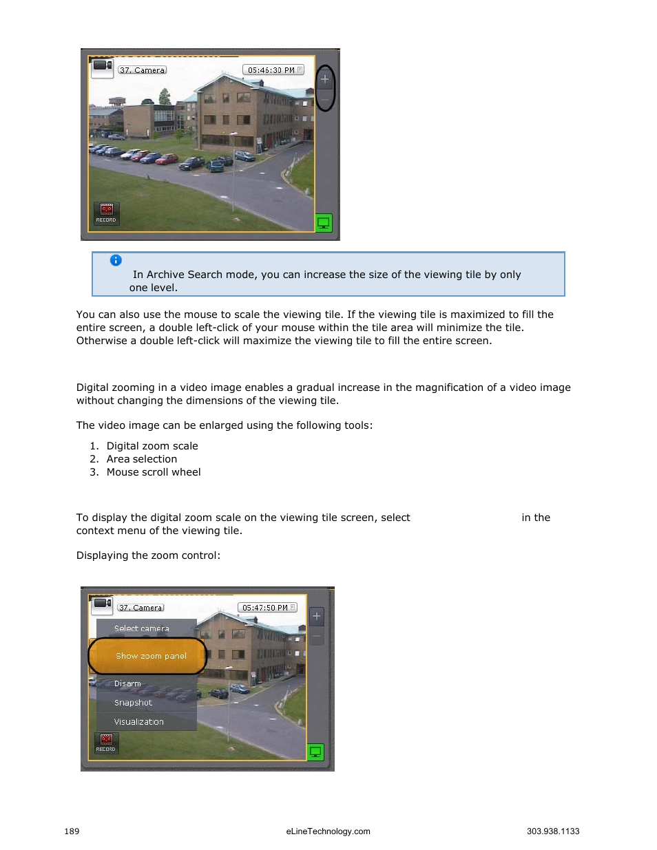 eLine Technology EYS-VMS eyStream User Manual Part2 User Manual | Page 89 / 100