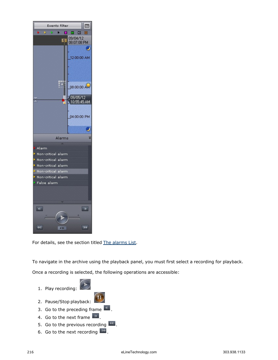 eLine Technology EYS-VMS eyStream User Manual Part3 User Manual | Page 16 / 96