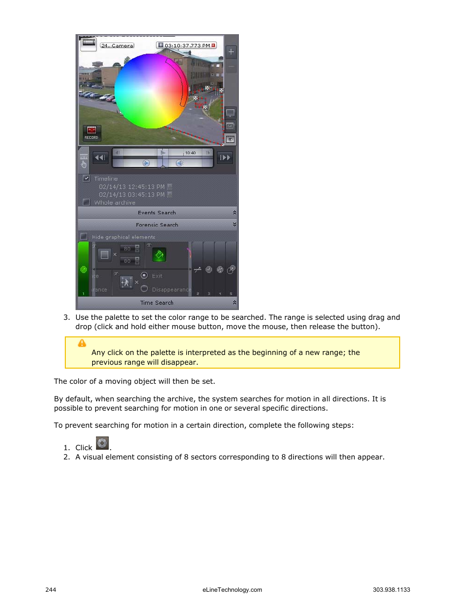 eLine Technology EYS-VMS eyStream User Manual Part3 User Manual | Page 44 / 96