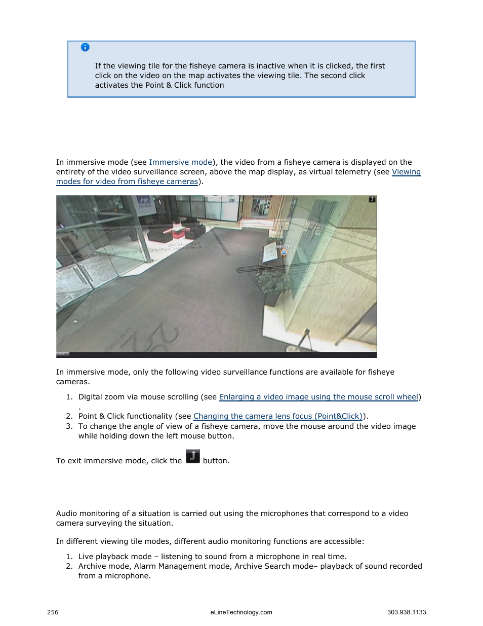 Audio monitoring, General information | eLine Technology EYS-VMS eyStream User Manual Part3 User Manual | Page 56 / 96