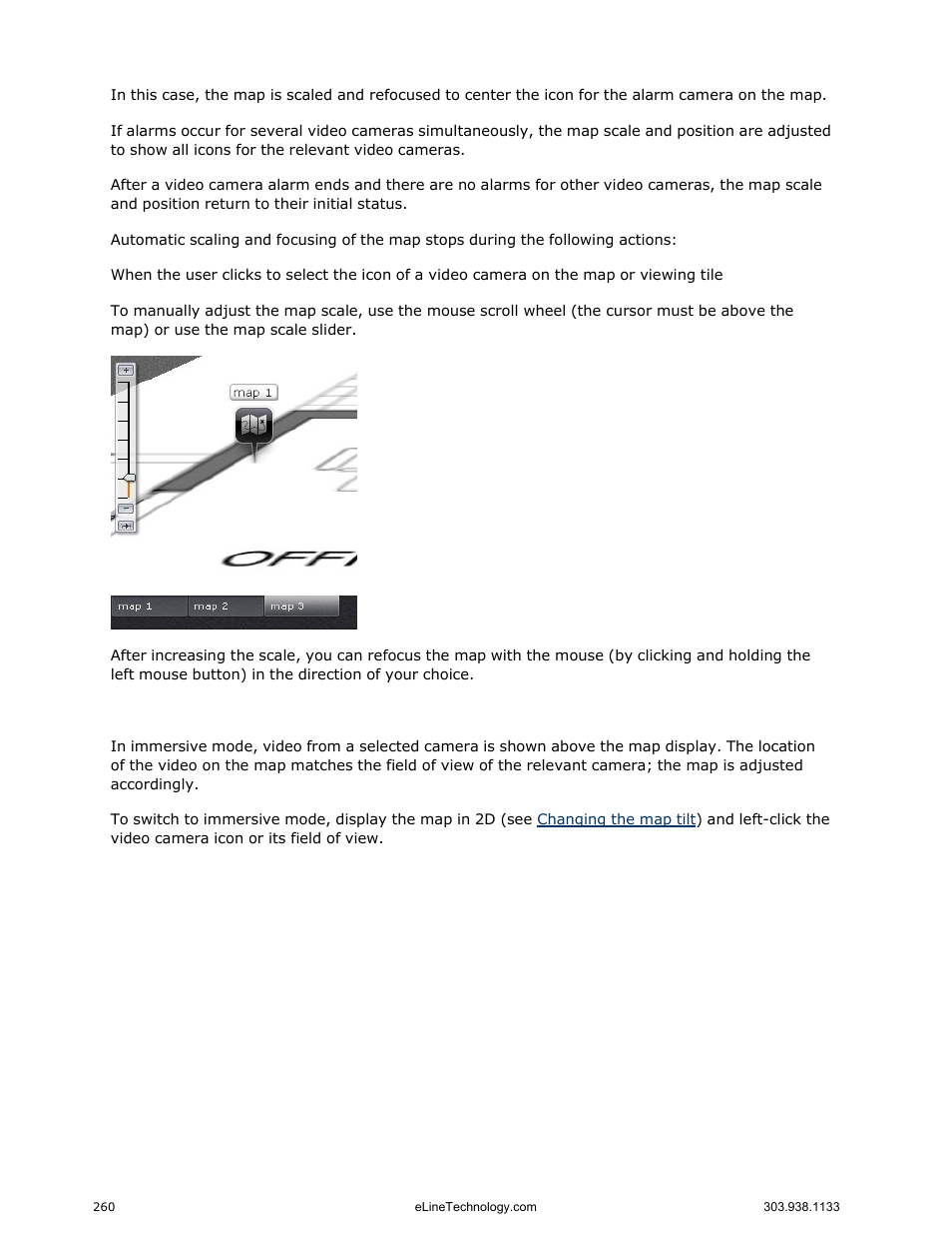 Immersive mode | eLine Technology EYS-VMS eyStream User Manual Part3 User Manual | Page 60 / 96
