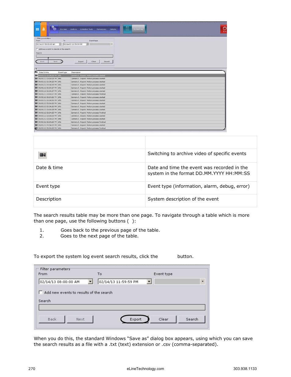 eLine Technology EYS-VMS eyStream User Manual Part3 User Manual | Page 70 / 96