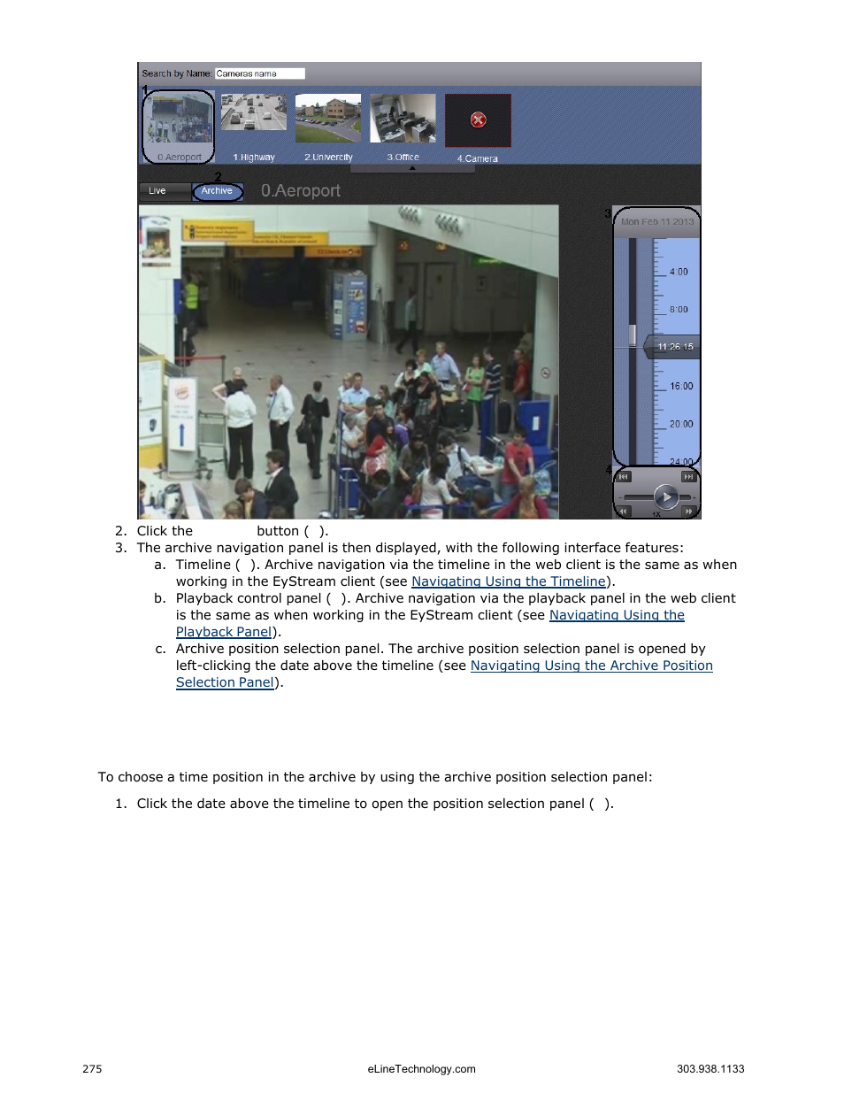 eLine Technology EYS-VMS eyStream User Manual Part3 User Manual | Page 75 / 96