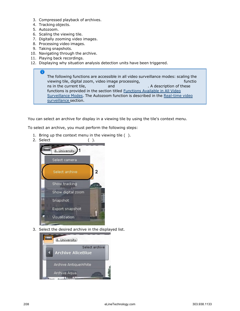 eLine Technology EYS-VMS eyStream User Manual Part3 User Manual | Page 8 / 96