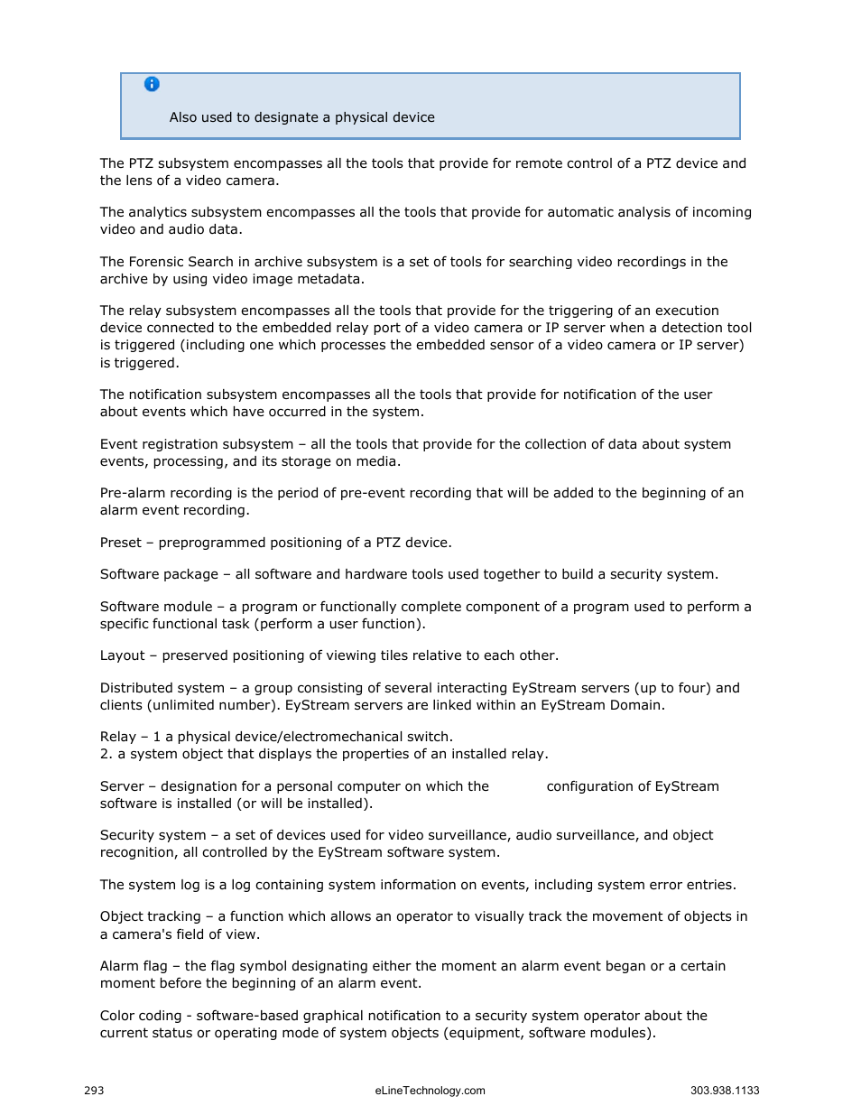 eLine Technology EYS-VMS eyStream User Manual Part3 User Manual | Page 93 / 96