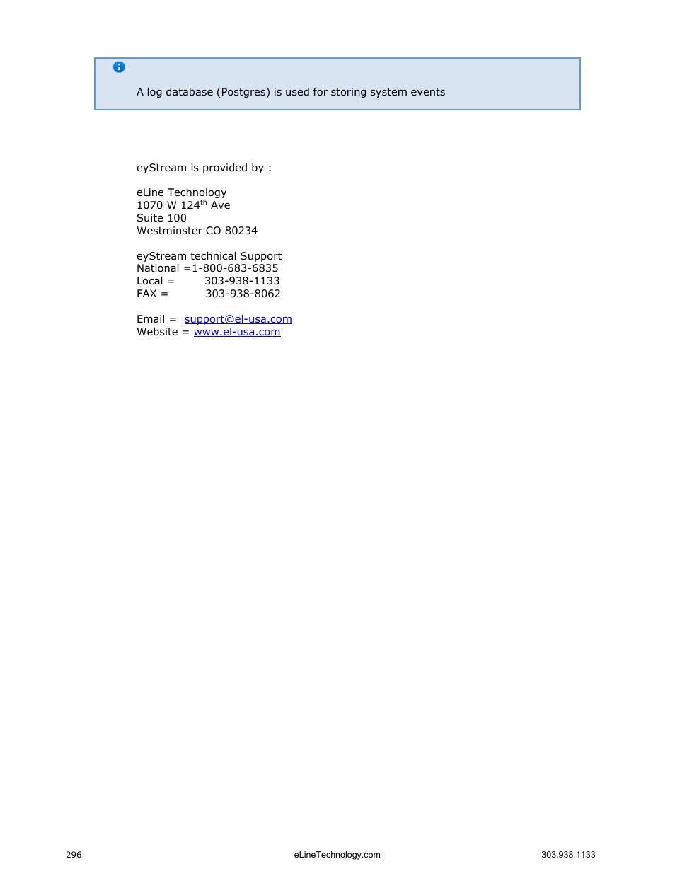 eLine Technology EYS-VMS eyStream User Manual Part3 User Manual | Page 96 / 96