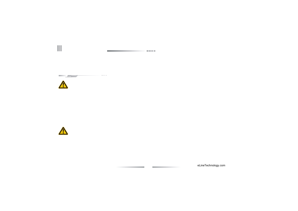 Ｕｓｅｒ ｍａｎｕａｌ | eLine Technology PRO3 User Manual User Manual | Page 12 / 80