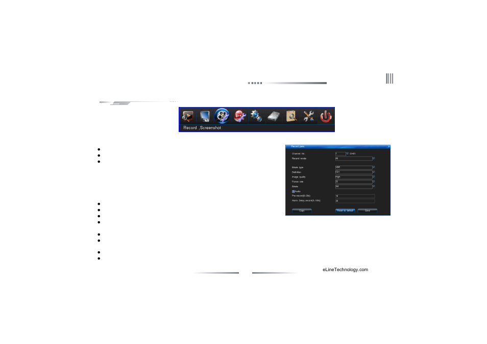 Ｎｅｔ ｄｖｒ | eLine Technology PRO3 User Manual User Manual | Page 41 / 80