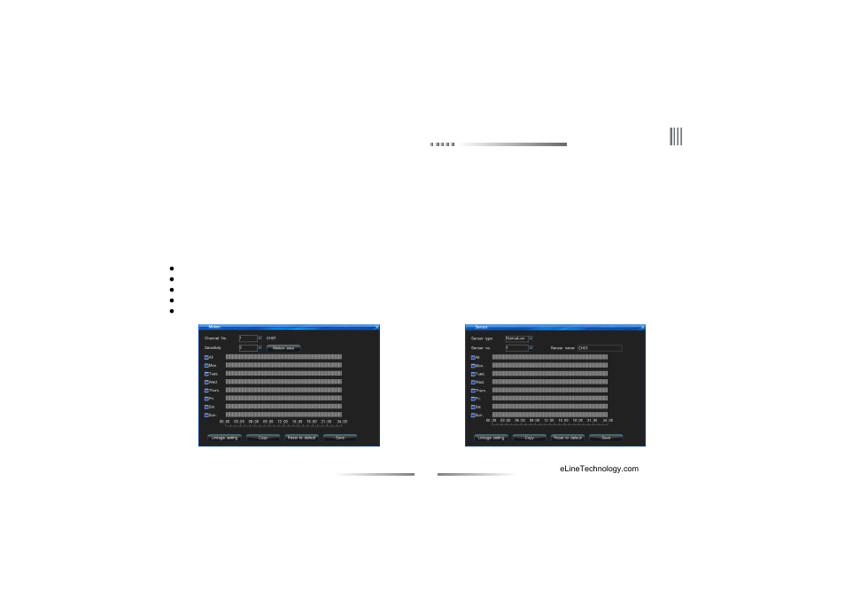Ｎｅｔ ｄｖｒ | eLine Technology PRO3 User Manual User Manual | Page 45 / 80
