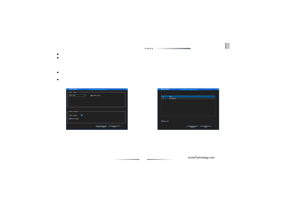Ｎｅｔ ｄｖｒ | eLine Technology PRO3 User Manual User Manual | Page 47 / 80