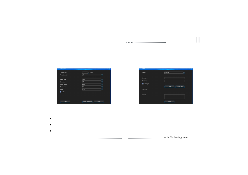 Ｎｅｔ ｄｖｒ | eLine Technology PRO3 User Manual User Manual | Page 57 / 80