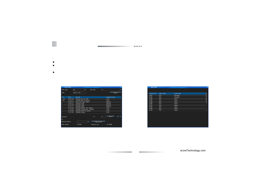Ｕｓｅｒ ｍａｎｕａｌ | eLine Technology PRO3 User Manual User Manual | Page 66 / 80