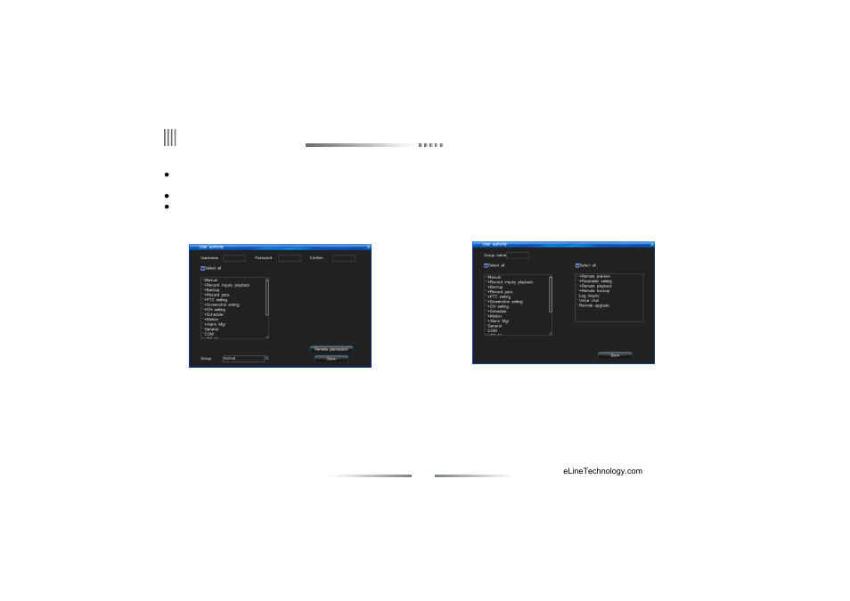 Ｕｓｅｒ ｍａｎｕａｌ | eLine Technology PRO3 User Manual User Manual | Page 68 / 80