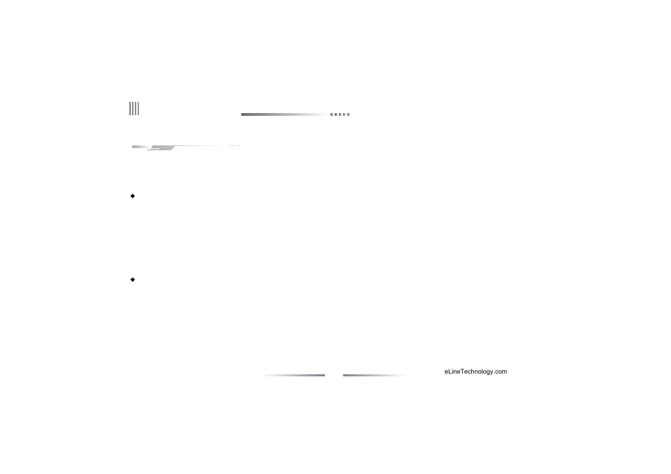 Ｕｓｅｒ ｍａｎｕａｌ | eLine Technology PRO3 User Manual User Manual | Page 8 / 80