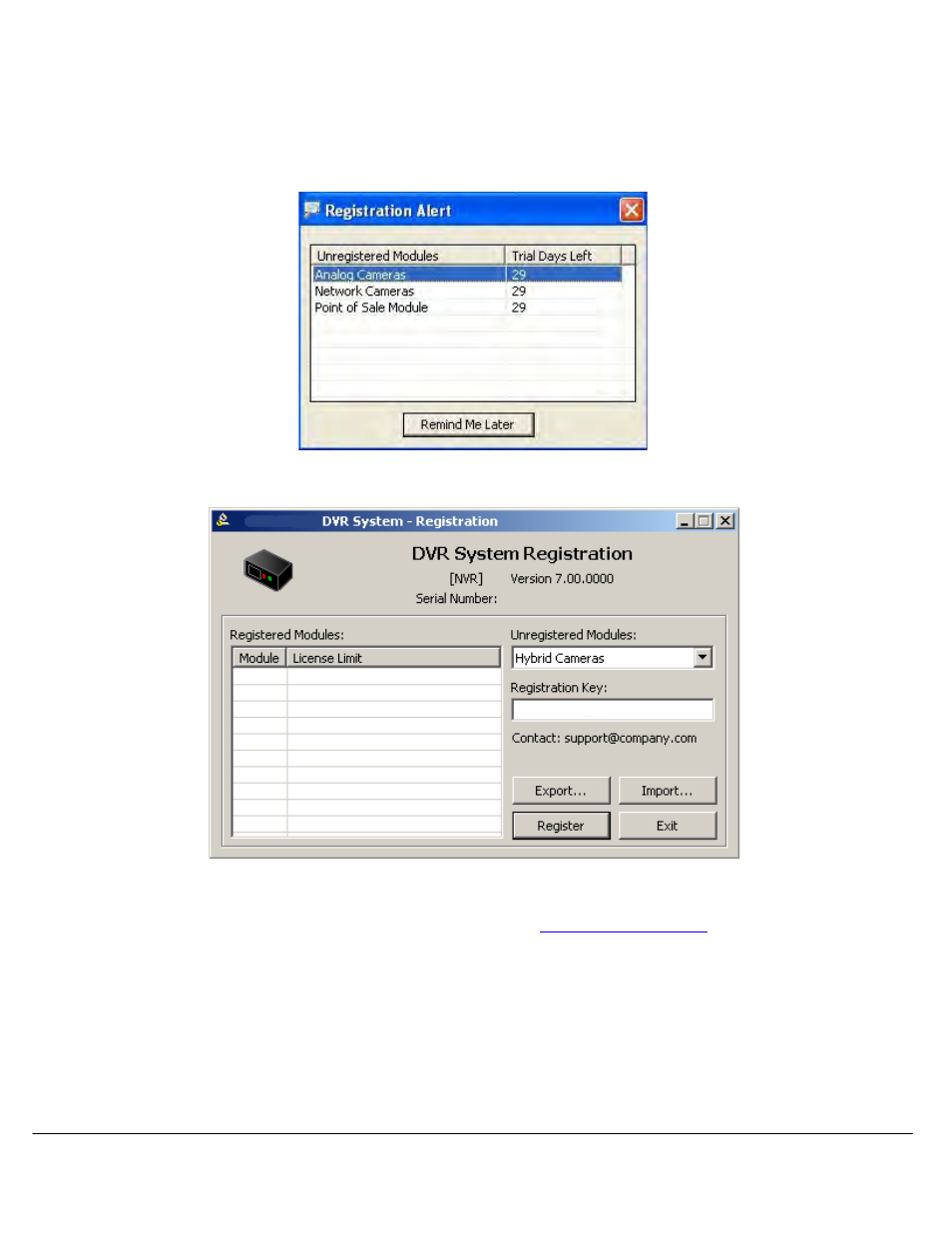 18 registration | eLine Technology ETV_v7 User Manual | Page 123 / 135