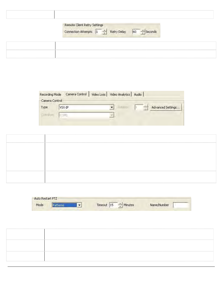 4 camera control tab | eLine Technology ETV_v7 User Manual | Page 66 / 135