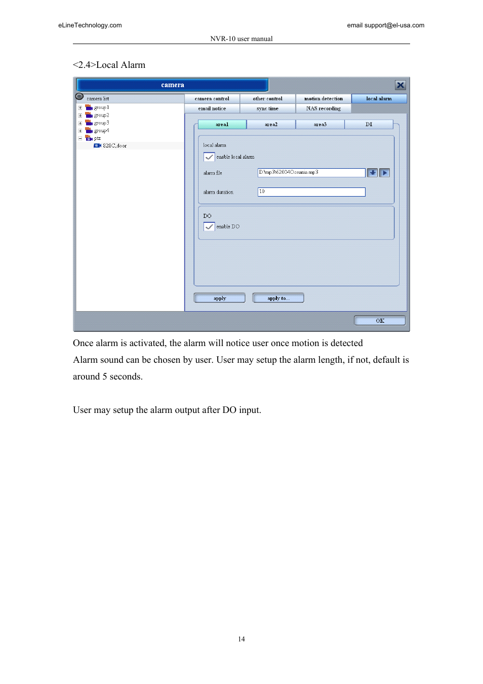 eLine Technology SNI-NVR User Manual | Page 15 / 45