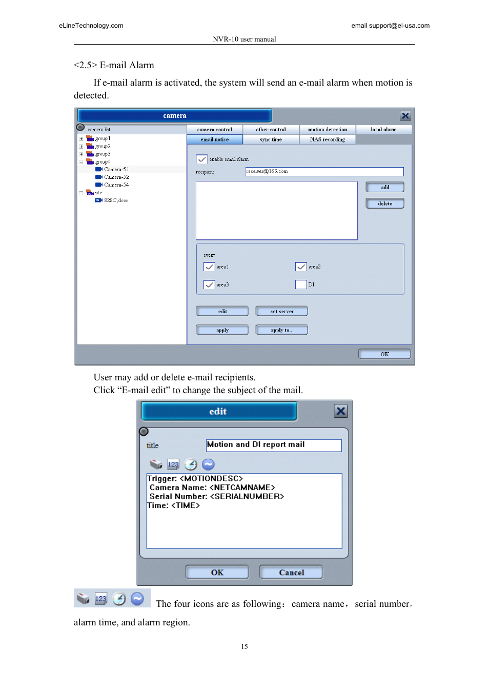 eLine Technology SNI-NVR User Manual | Page 16 / 45